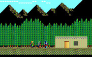 Sorcerian for PC-8800 Series - Visiting another town...