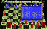 Battle Chess for Apple IIgs - The settings menu.