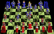 Battle Chess for Apple IIgs - Another battle! Who will win?