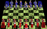 Battle Chess for Apple IIgs - Game start.