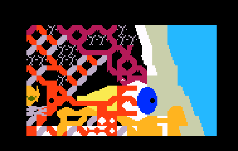 Microsurgeon Intellivision Screenshot: Game start.