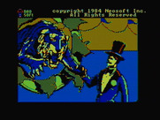 Alphabet Circus for IBM PC/Compatibles - Copyright screen.