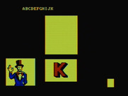 Alphabet Circus for IBM PC/Compatibles - Correct, the next letter is a K.