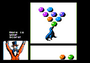 Alphabet Circus for Apple II - Here's my score...
