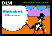 Alphabet Circus for Apple II - Title screen 1.