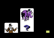 Alphabet Circus for Commodore 64 - Looks like a rhinoceros?