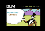 Alphabet Circus for Commodore 64 - Title screen 1.