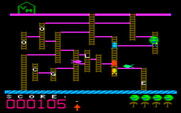 Boppie's Great Word Chase for IBM PC/Compatibles - A dead end, I should get out of here!