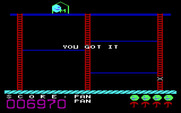 Boppie's Great Word Chase for IBM PC/Compatibles - Easy level complete!