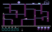 Boppie's Great Word Chase for IBM PC/Compatibles - On more difficult levels various creatures chase you.