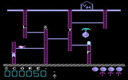 Boppie's Great Word Chase for IBM PC/Compatibles - Floating down to another platform.