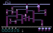 Boppie's Great Word Chase for IBM PC/Compatibles - One of the more difficult levels.