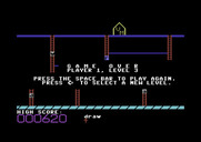 Boppie's Great Word Chase for Commodore 64 - Game over.