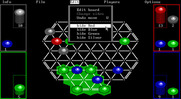 TrianGO for IBM PC/Compatibles - The edit menu allows you to modify or take a closer look at the board.