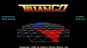 TrianGO for IBM PC/Compatibles - Title screen.