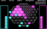 TrianGO for IBM PC/Compatibles - Playing a game against the computer.