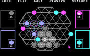 TrianGO for IBM PC/Compatibles - Starting a 4 player game.