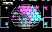 TrianGO for IBM PC/Compatibles - The board is filling up.