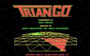 TrianGO for IBM PC/Compatibles - Title screen.