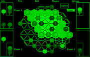TrianGO for IBM PC/Compatibles - Click the "capture" button to capture opponent pieces.