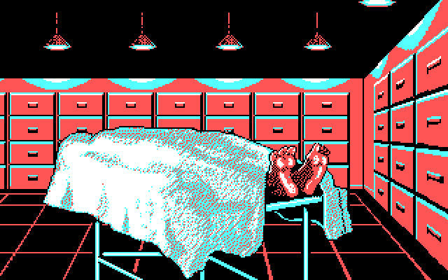 Life & Death IBM PC/Compatibles Screenshot: Lost a patient; not good.