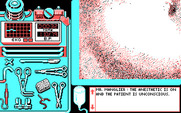 Life & Death for IBM PC/Compatibles - Patient unconscious; Almost ready to operate.