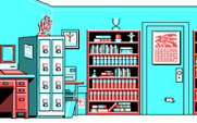Life & Death for IBM PC/Compatibles - One of the hospital offices.