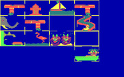 Ernie's Big Splash for IBM PC/Compatibles - Almost there...just need one more piece to put in that empty box.