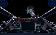 Star Wars: X-Wing for IBM PC/Compatibles - Flying through space...