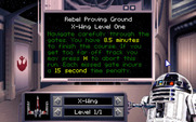 Star Wars: X-Wing for IBM PC/Compatibles - Mission objectives.
