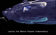 Star Wars: X-Wing for IBM PC/Compatibles - Leaving the Flagship Independence.