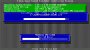 Star Wars: X-Wing for IBM PC/Compatibles - Game files copying...
