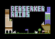 Berserker Raids for Commodore 64 - Title screen.