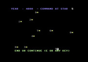 Berserker Raids for Commodore 64 - Start of a turn.