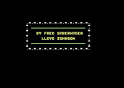 Berserker Raids for Commodore 64 - One of several credits screens.