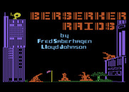 Berserker Raids for Atari 8-bit - Title screen and game credits.