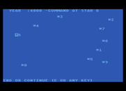 Berserker Raids for Atari 8-bit - The main game screen; press a key to continue.