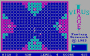 Virus Rage for IBM PC/Compatibles - Slowly completing the level...