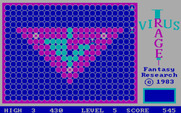 Virus Rage for IBM PC/Compatibles - Each of the 30 levels has a different shape.