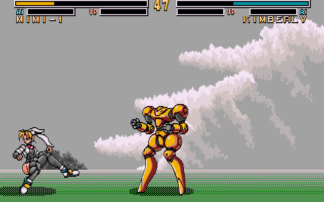 Metal & Lace: The Battle of the Robo Babes IBM PC/Compatibles Screenshot: The next battle begins...