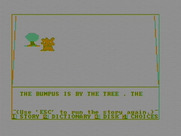 Story Machine for IBM PC/Compatibles - Writing a story; it is possible to have more than one sentence.