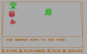Story Machine for IBM PC/Compatibles - The bumpus hops to the tree.