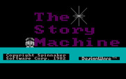 Story Machine for IBM PC/Compatibles - Title screen.