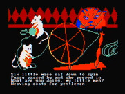 Hey Diddle Diddle for IBM PC/Compatibles - Six little mice...