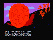 Hey Diddle Diddle for IBM PC/Compatibles - Each rhyme is accompanied by a different picture.