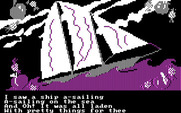Hey Diddle Diddle for IBM PC/Compatibles - Ships sailing...
