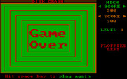 Disk Crash for IBM PC/Compatibles - Game over.