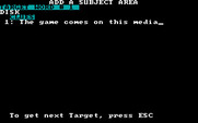 Game Show, The for IBM PC/Compatibles - Adding a new subject area.