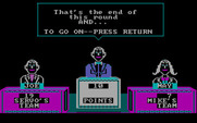 Game Show, The for IBM PC/Compatibles - The end of the round...