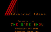 Game Show, The for IBM PC/Compatibles - Title screen.